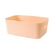 thumbnail image 1 of Cesta De Almacenamiento De Escritorio Elegante Organizador De Cosméticos Para Estantes De Tocador Armario Albaricoque, 1 of 5