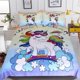 thumbnail image 1 of Sweet Dreams Rainbow Unicorn Quilt Duvet Cover Set Bedroom Decor Bedding3-Piece Bedding Set (1 Duvet Cover + 2 Pillow Shams), 1 of 4