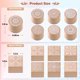 thumbnail image 2 of Juego de 12 sellos de goma decorativos de madera Fciqven, 2 of 9