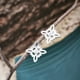 thumbnail image 4 of Aros plata nudo de bruja, 4 of 5