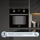 thumbnail image 2 of Horno Eléctrico HM6045EXN0 Vidrio negro, 2 of 10