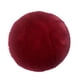 thumbnail image 5 of almohadillas antideslizantes del cojín del asiento de la silla redonda - lazo en la cubierta del asiento vino rojo, 5 of 5