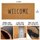 thumbnail image 2 of Alfombra de bienvenida MAINEVENT 122x61 cm de coco, 2 of 9
