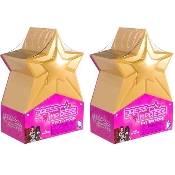 Muñeca de moda UCC Distributing Dress to Impress paquete de 2 dorado