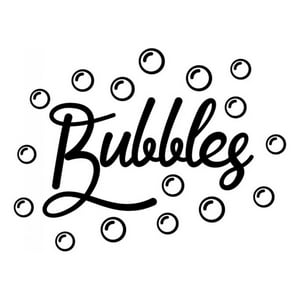 Rienda Libre Graphics - Decomural Bubbles Bathroom Ws-40928