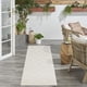 thumbnail image 2 of Alfombra Nourison Home Easy Care Marfil 61 x 183 cm sin desprender fibras, 2 of 7