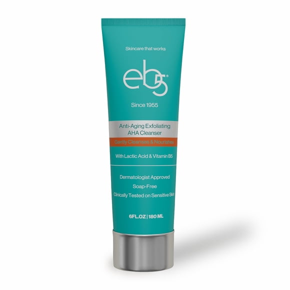 Loción limpiadora eb5 Exfoliating Aha 180 ml para hombres y mujeres
