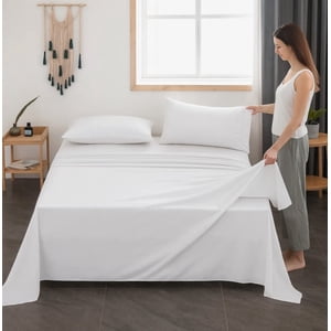 Riqui - Sábanas 1.5 Plazas Blanco