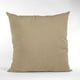 thumbnail image 4 of Cojín decorativo Plutus Brands Plutus Sand de terciopelo brillante liso, 4 of 6