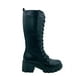 thumbnail image 1 of Bota ZB003 Gamuza Ecológica Negro, 1 of 5