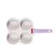 thumbnail image 1 of Sartén Para Huevos Antiadherente Con Mango Fácil De Limpiar Mango Violeta De 4 Secciones, 1 of 6
