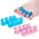 thumbnail image 1 of Separadores de dedos en gel para pedicura ZaxSota para juanetes y esmalte de uñas, 1 of 6