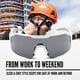 thumbnail image 3 of Gafas de seguridad Jackson Safety Maxview+ blancas con lentes ahumadas, 3 of 6