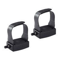 Magideal - 1 Par De Pedales De Repuesto Para Bicicleta Estática, Antideslizantes, Para Interiores, Con Eje De 1/2 Pulgada, Para Gimnasio En Casa. Con Correa