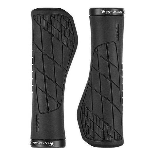 Puños Ergonómicos Con Lock West Biking Varios Colores negro