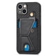 thumbnail image 2 of Funda Resistente para iPhone 13 con Tarjetero y Soporte, Diseño Magnético Negro, 2 of 5