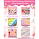 thumbnail image 3 of Libro de Actividades 8 en 1: Juguete de Viaje para Niños rosa, 3 of 6