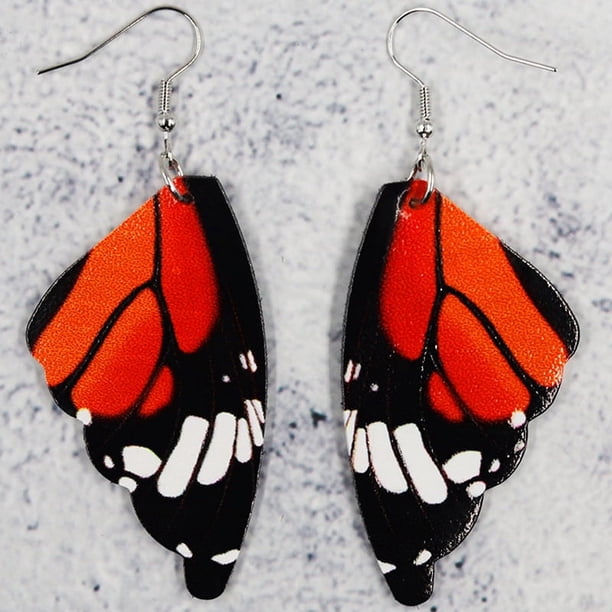 Bohemian Butterfly Wings Dangle Earrings - Colorful Ear Jewelry for Women - Perfect Gift
