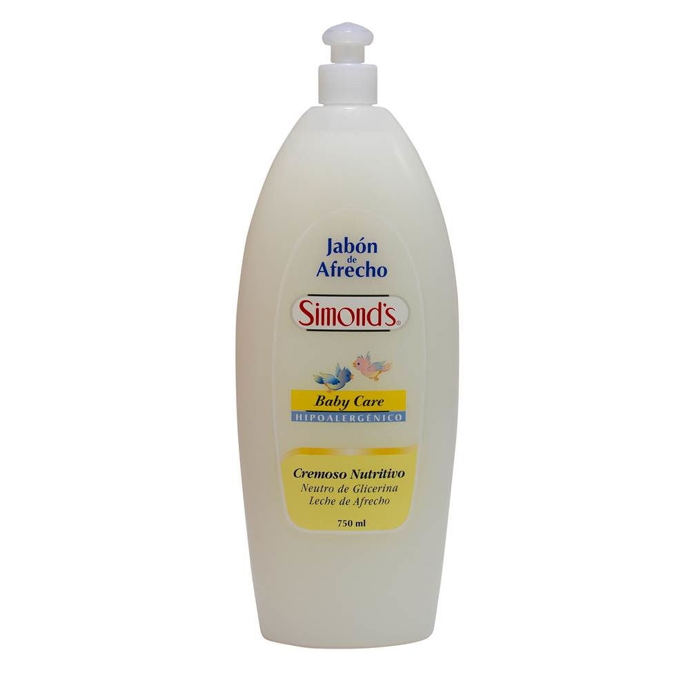 Jabón De Glicerina Baby Afrecho 750 ml Simond’s