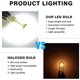 thumbnail image 3 of Ampolletas LED T10 ACOHUIKE 12V 500LM Blancas Pack 20 Universal, 3 of 3