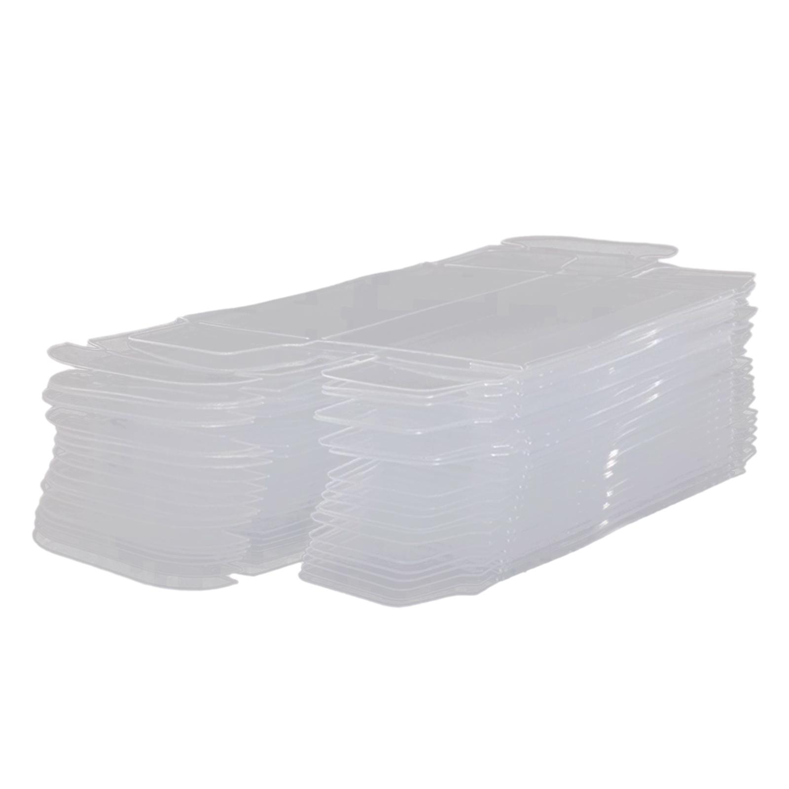Bothyi - Vitrina De Caja Transparente De Pvc De 50 Piezas Para Muñecas, Modelos De Coches, Recuerdos