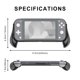 thumbnail image 5 of Funda protectora Laimax Grip para Nintendo Switch Lite negra, 5 of 7