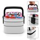 thumbnail image 5 of Cuphead Fiambrera de Doble Capa, Contenedor de Almuerzo Portátil Apilable, Almacenamiento de Alimentos Hermético a Prueba de Fugas, 1000ml, 5 of 6