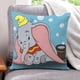 thumbnail image 1 of Dumbo Fundas de almohada de terciopelo con tema, regalos de funda de almohada, decoración para el hogar, cojín de lanzar, regalo de cumpleaños para fans y parejas.66*66cm., 1 of 6