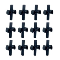 Magideal - Anclajes De Trampolín Accesorio De Wandteppich Cruzado Accesorio De Red De Seguridad De Trampolín Irrompible Duradero Para Herramienta De Instalación