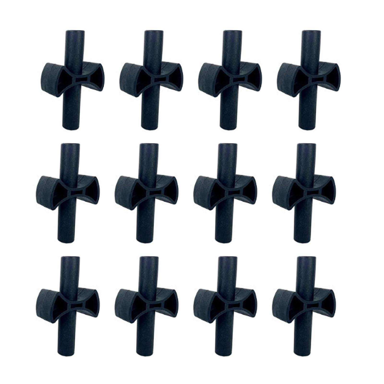 Magideal - Anclajes De Trampolín Accesorio De Wandteppich Cruzado Accesorio De Red De Seguridad De Trampolín Irrompible Duradero Para Herramienta De Instalación