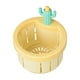 thumbnail image 1 of Colador De Fregadero Lindo Cactus Antiobstrucción Reemplazo Resistente Fácil De Limpiar Amarillo, 1 of 5