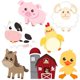 thumbnail image 1 of Recortables Blulu 35 piezas de animales de granja para decoración de Acción de Gracias, 1 of 7