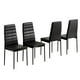 thumbnail image 1 of Pack 4 Sillas Dining Negras Eco cuero, 1 of 2