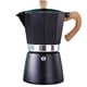 thumbnail image 1 of Cafetera Italiana 6 Tazas (300 ml) Aluminio Negra Moka, 1 of 10