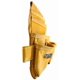 thumbnail image 2 of Bolsa de Herramientas Zeluga 20-563 de Cuero Amarillo con 5 Bolsillos, 2 of 5