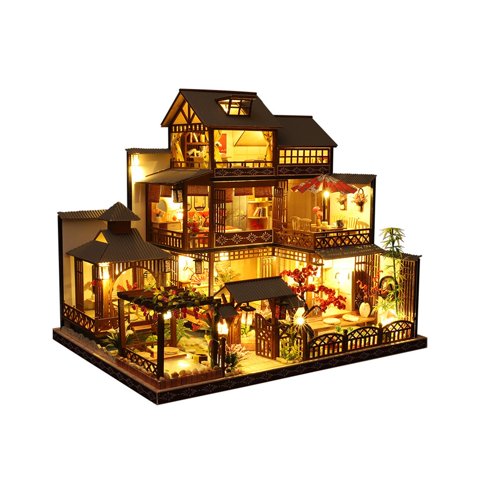 Bothyi - Kits De Casas De Muñecas Casas De Muñecas En Miniatura Con Muebles De Madera Para Niños Y Niñas