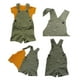 thumbnail image 3 of Conjunto Jardinera + Polera Bebes - Niño 6M Amarillo con Verde, 3 of 3