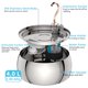 thumbnail image 2 of Fuente de agua para gatos Tomxcute de 4.0 L con grifo de cobre con cuello de cisne, 2 of 8