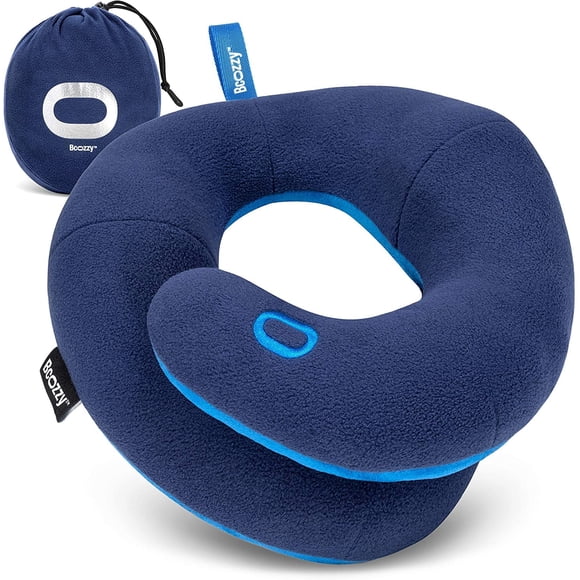 Almohada Cervical De Viaje Kids (3 7 Años) Suave Para Niños Pequeños Azul Marino