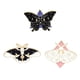 thumbnail image 1 of Juego De 3 Pines De Esmalte De Polilla De Mariposa, Decoración DIY Steampunk Para Chaquetas, 1 of 5