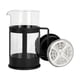 thumbnail image 2 of Cafetera Francesa 1L Vidrio Negro, 1 Un, 2 of 4