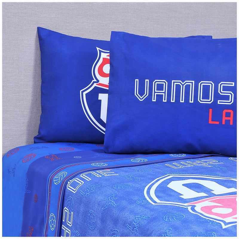 U. De Chile - Juego De Sábanas Mf 2 Plaza U De Chile Classic