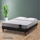 thumbnail image 1 of Cama Zen Best Full Tela Velvet Negro, 1 of 5