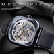 thumbnail image 2 of Reloj de pulsera mecánico cuadrado automático Forsining Bl, 2 of 7
