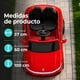 thumbnail image 3 of Auto Electrico Infantil Rojo Doble Asiento Control Musica LED, 3 of 5
