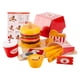 thumbnail image 1 of Juego De Hamburguesas Apilable De Madera, Juguete Para Juego De Imitación DIY Para Niños Y Niñas De Más De 3 Años, 1 of 3
