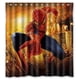 thumbnail image 1 of Cortina de ducha de superhéroe Spider-Man, juego de cortinas de baño con ganchos, tamaño 66 x 72 pulgadas, 1 of 3