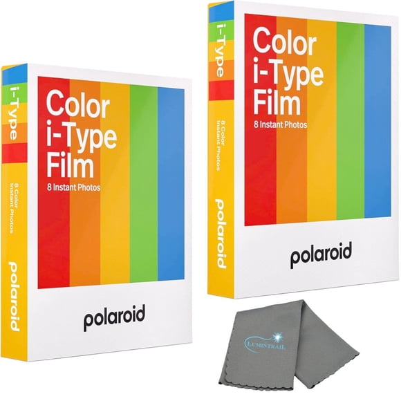 Película en color instantánea Polaroid i-Type 2, paquete de 16 fotos