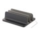 thumbnail image 3 of Soporte Vertical Ajustable Para Computadora Portátil 2 Ranuras Accesorios De Escritorio Bien Organizado Negro, 3 of 5