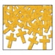 thumbnail image 1 of Accesorio para fiestas Beistle Fanci-Fetti Crosses (doradas) 30 ml (1 unidad), 1 of 2